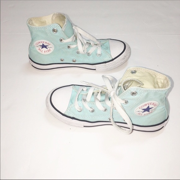 Converse Other - Converse Chuck Taylor High Tops Mint Green Teal